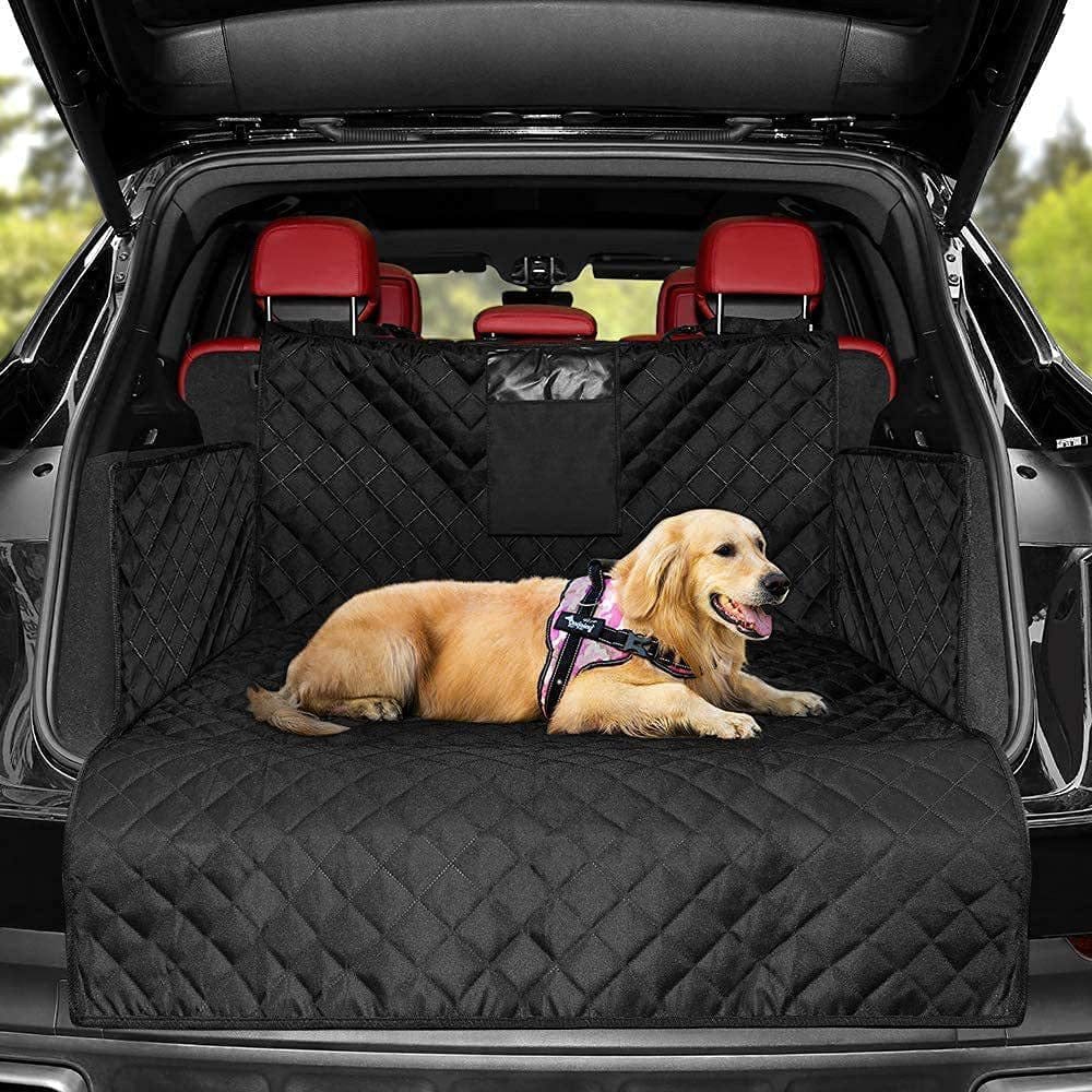 Dog Car Boot Liner Oxford D600 Waterproof Scratch-Proof Non-Slip Universal SUV Van 90–110cm Quilted Boot Cover | Koossa