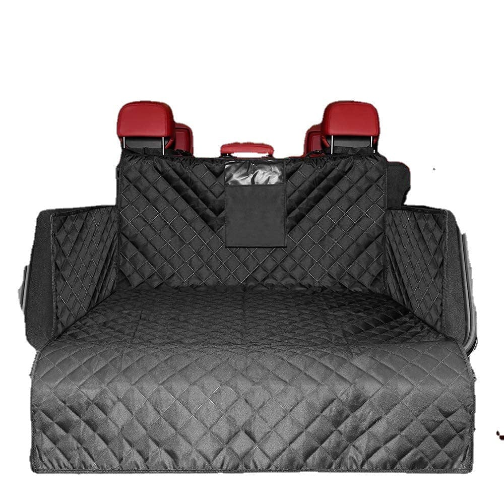 Dog Car Boot Liner Oxford D600 Waterproof Scratch-Proof Non-Slip Universal SUV Van 90–110cm Quilted Boot Cover | Koossa