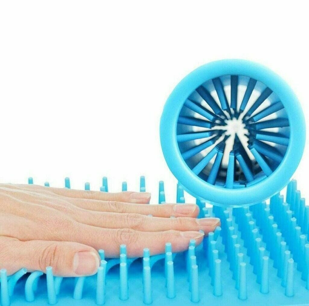 Dog Paw Cleaner Silicone Bristles Portable 11cm 15cm Muddy Paw Washer Travel Cup Small Large Twist Clean Indoor | Koossa