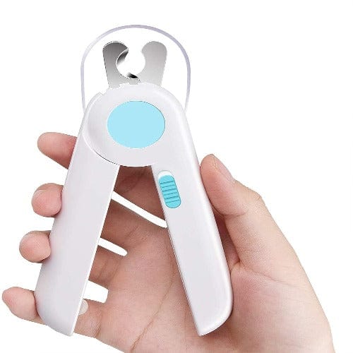 Pet Nail Clipper Stainless Steel LED Light Ergonomic Non-Slip Dog Cat Nail Scissors Claw Trimmer Quick Finder | Koossa