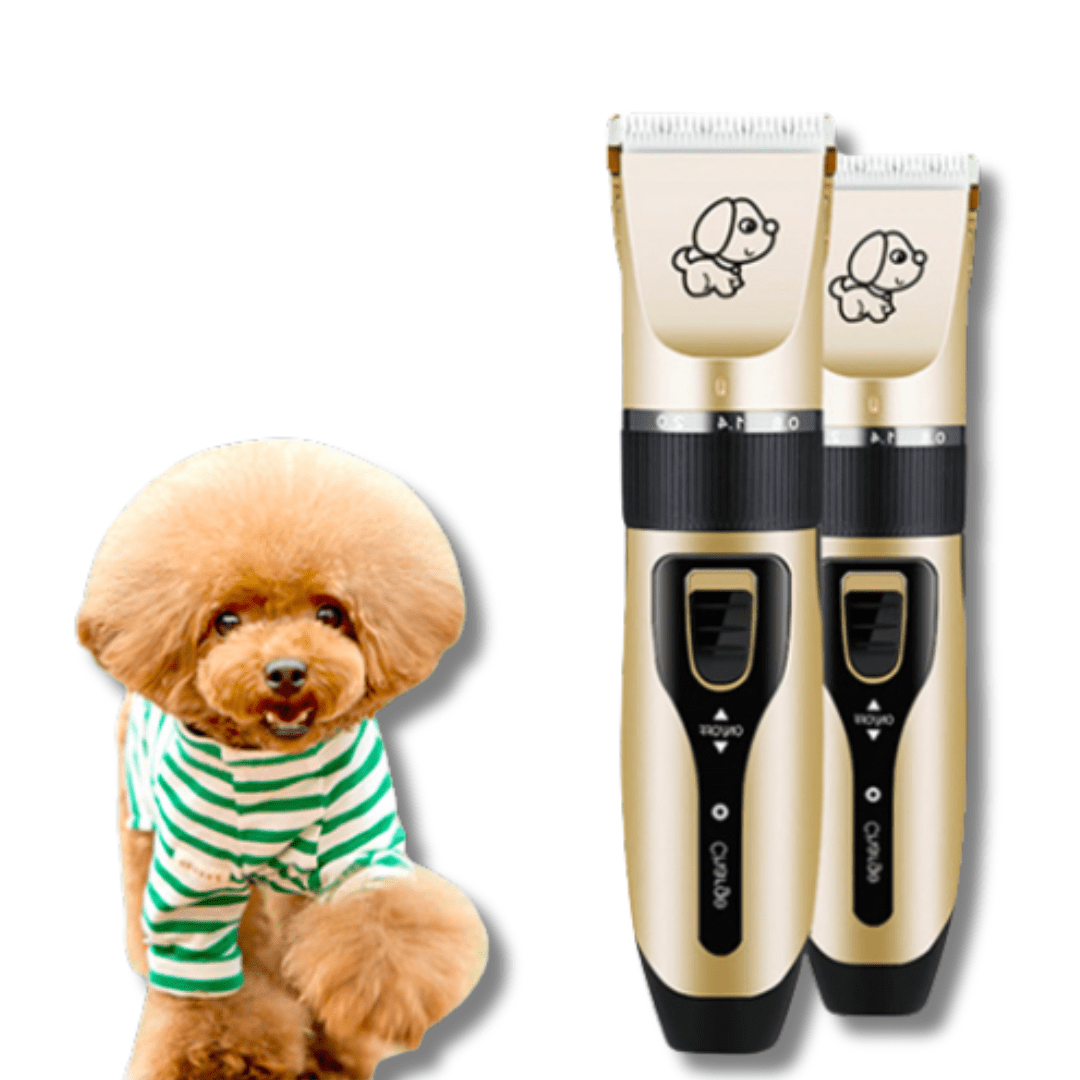 Dog Grooming Clipper Kit Low Noise Rechargeable Wireless Ceramic Blade Cordless Dog Hair Trimmer Clipper Set Small Medium Large Breeds | Koossa