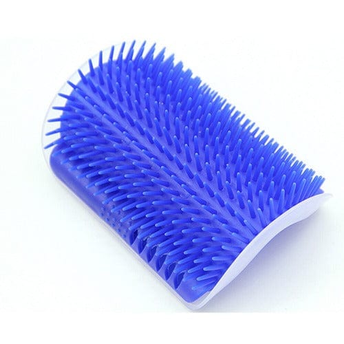 Cat Self-Grooming Brush Wall Corner Silicone Bristles Snap-On Massage Scratcher Hairball Reduction Indoor | Koossa
