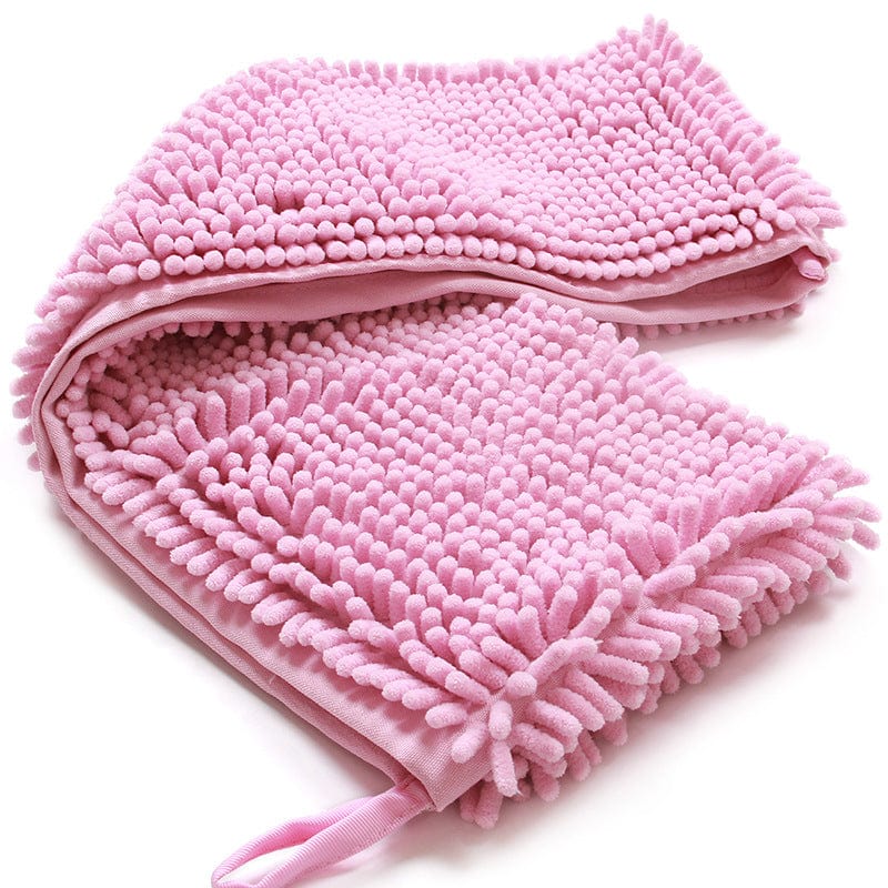 Dog Towel Microfibre Mitten Design Super Absorbent S M L Bath Drying Glove Pet Towel Machine Washable Mud Paw | Koossa