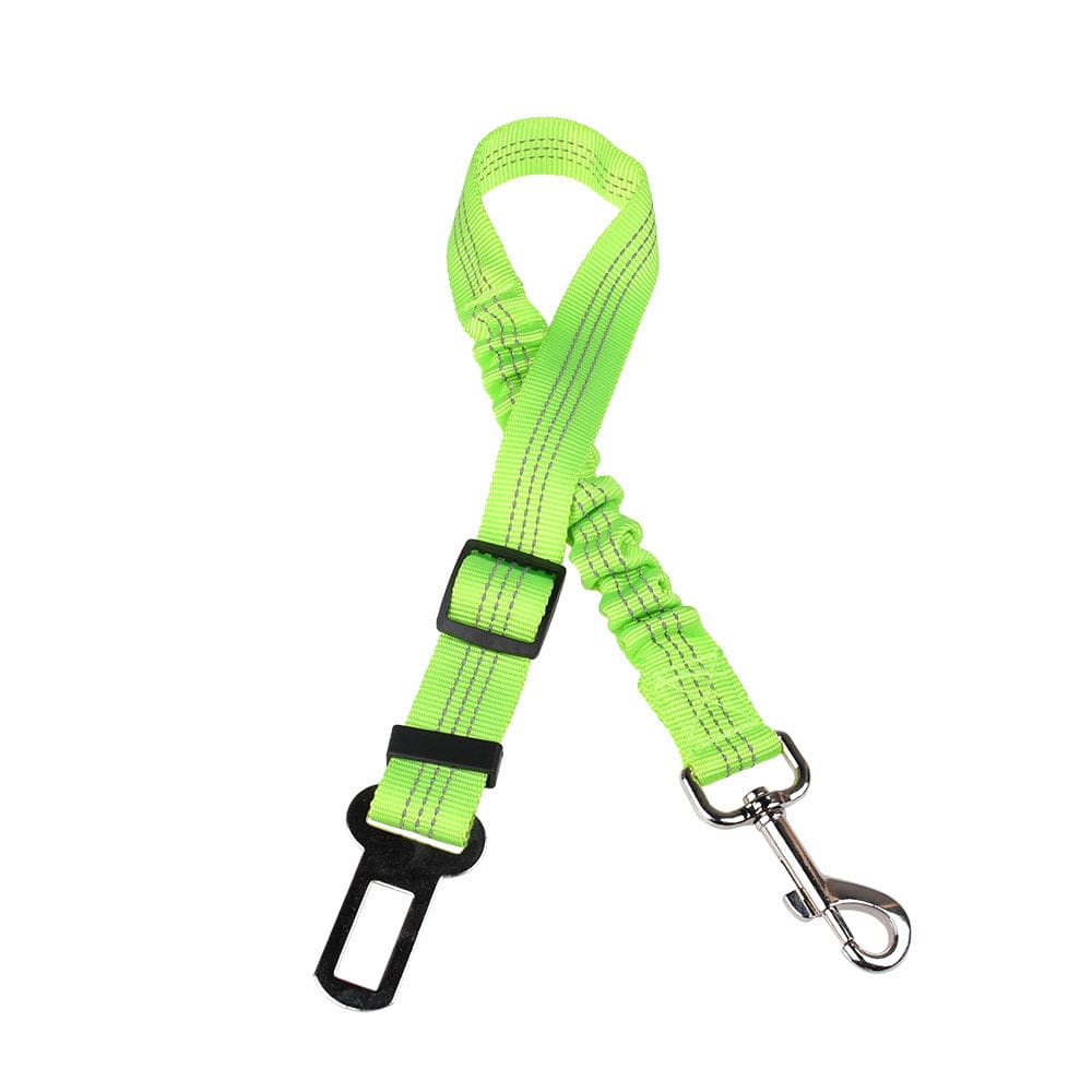 Dog Car Seat Belt Leash High Tensile Adjustable Clip Safety Belt Dog Car Harness Connector Lead Small Medium Large Travel Secure | Koossa