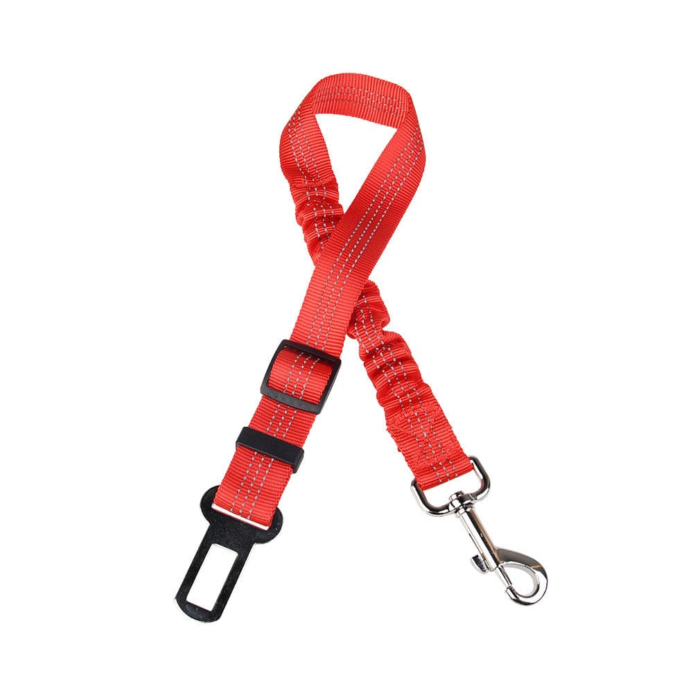 Dog Car Seat Belt Leash High Tensile Adjustable Clip Safety Belt Dog Car Harness Connector Lead Small Medium Large Travel Secure | Koossa