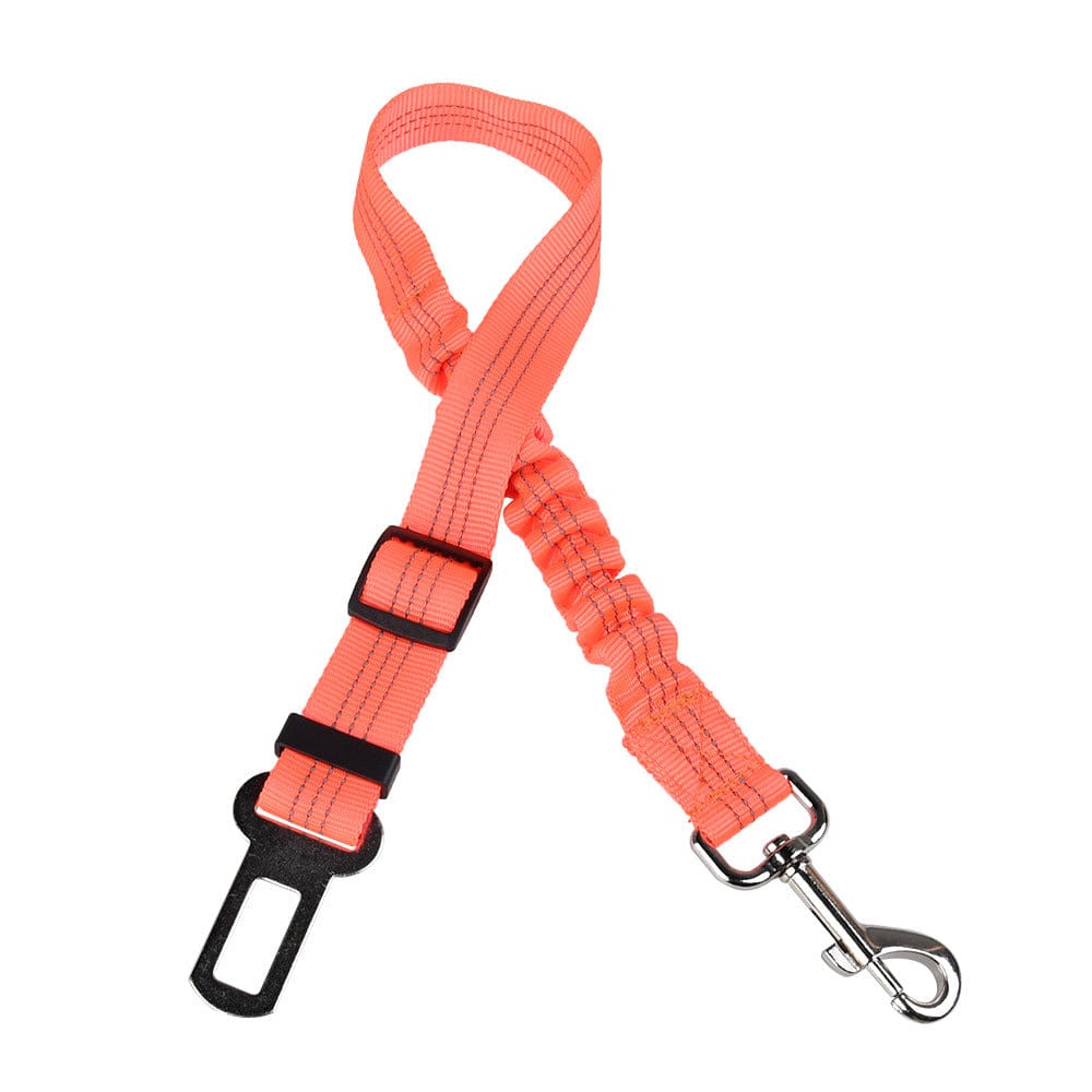 Dog Car Seat Belt Leash High Tensile Adjustable Clip Safety Belt Dog Car Harness Connector Lead Small Medium Large Travel Secure | Koossa