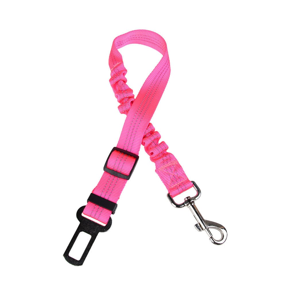 Dog Car Seat Belt Leash High Tensile Adjustable Clip Safety Belt Dog Car Harness Connector Lead Small Medium Large Travel Secure | Koossa