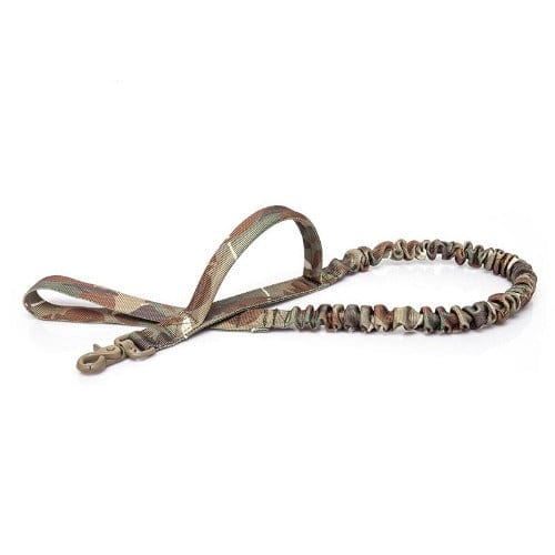Dog Bungee Leash 1000D Nylon Elastic Buffer 97–150cm Metal Swivel Clip No-Pull Training Lead EVA Handle Tactical | Koossa