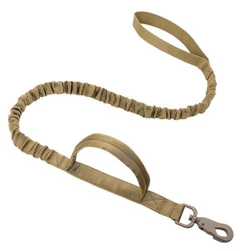 Dog Bungee Leash 1000D Nylon Elastic Buffer 97–150cm Metal Swivel Clip No-Pull Training Lead EVA Handle Tactical | Koossa
