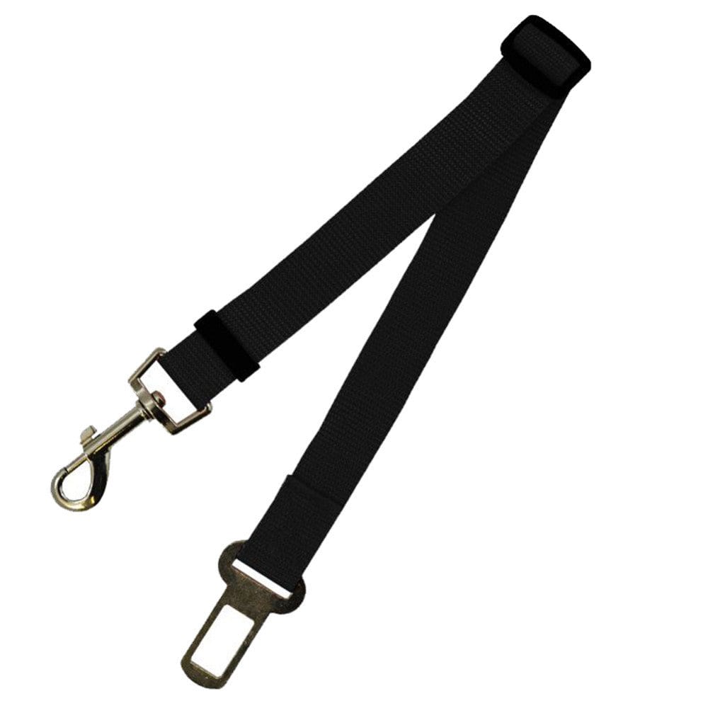 Dog Car Seat Belt Nylon Adjustable 45–76cm Zinc Alloy Swivel Clip Harness Attachment Safety Travel Lead Cat Dog | Koossa
