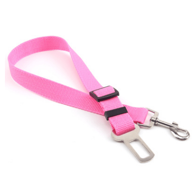 Dog Car Seat Belt Nylon Adjustable 45–76cm Zinc Alloy Swivel Clip Harness Attachment Safety Travel Lead Cat Dog | Koossa