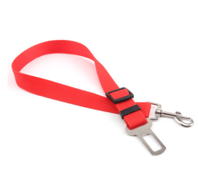 Dog Car Seat Belt Nylon Adjustable 45–76cm Zinc Alloy Swivel Clip Harness Attachment Safety Travel Lead Cat Dog | Koossa