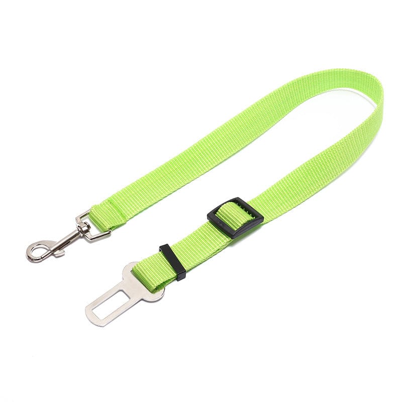 Dog Car Seat Belt Nylon Adjustable 45–76cm Zinc Alloy Swivel Clip Harness Attachment Safety Travel Lead Cat Dog | Koossa