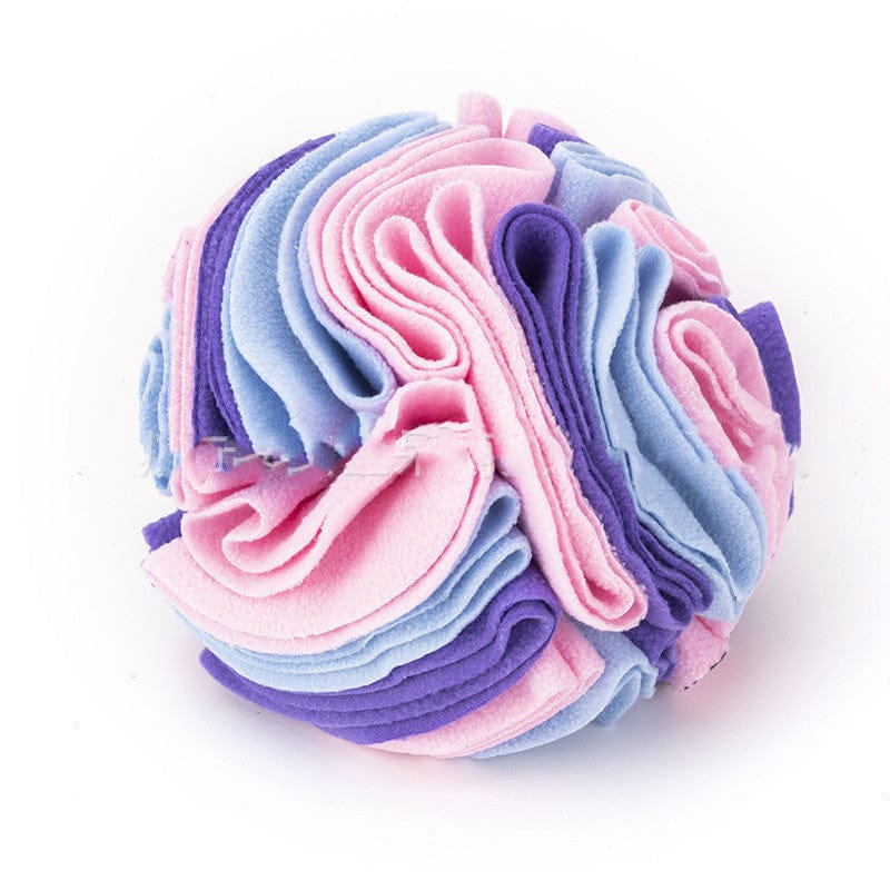 Dog Snuffle Ball Interactive Puzzle Toy 15cm Treat Hide Nose Work Mental Stimulation Washable Anxiety Relief | Koossa