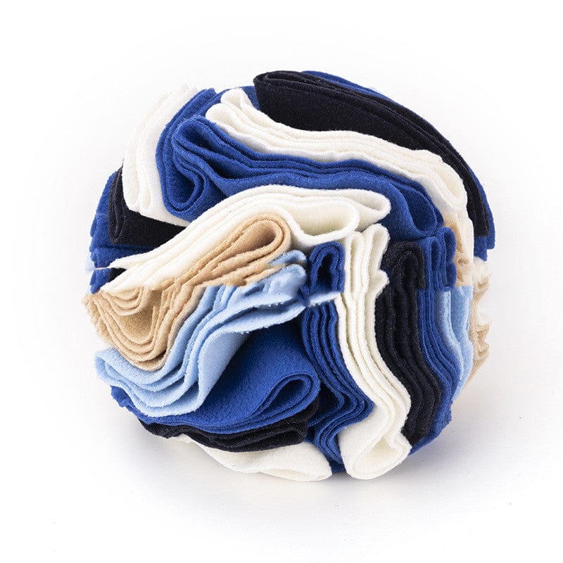 Dog Snuffle Ball Interactive Puzzle Toy 15cm Treat Hide Nose Work Mental Stimulation Washable Anxiety Relief | Koossa