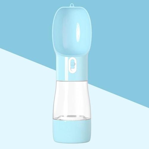 Dog Water Bottle Portable 2-in-1 Snack Dispenser Leak-Proof BPA-Free Travel Dog Water Bottle Foldable Bowl Walking Hiking Outdoor | Koossa