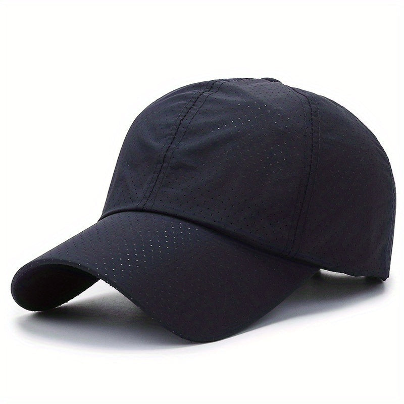 Breathable Mesh Baseball Cap with UV Protection, Quick-Dry Lightweight Sun Hat for Hiking, Running, Cycling, Fishing & Golf | Lonoma