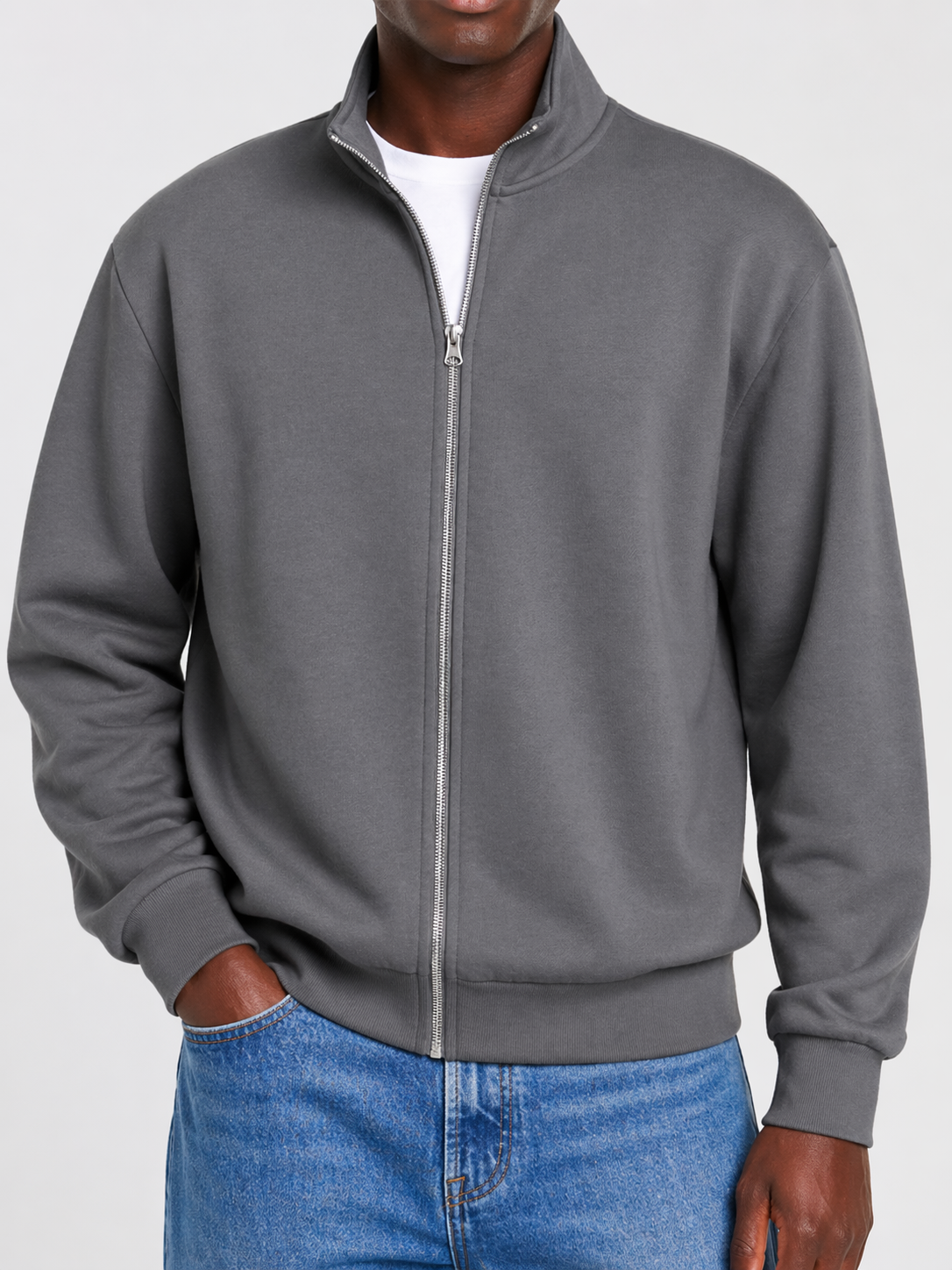 Men's Full-Zip Cardigan Sweater, Modern Fit Comfortable Layering Jacket for Fall, Winter & Spring, Casual Everyday Zip-Up Top | Lonoma