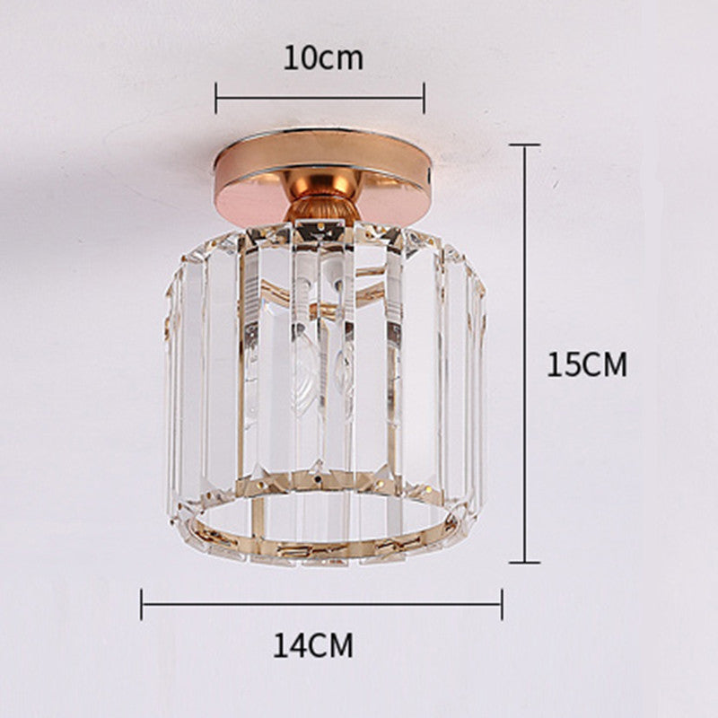 Flush Mount LED Ceiling Light Dimmable 3-Color Metal Acrylic Fixture for Bedroom Living Room Study Modern Indoor Lighting | Lonoma