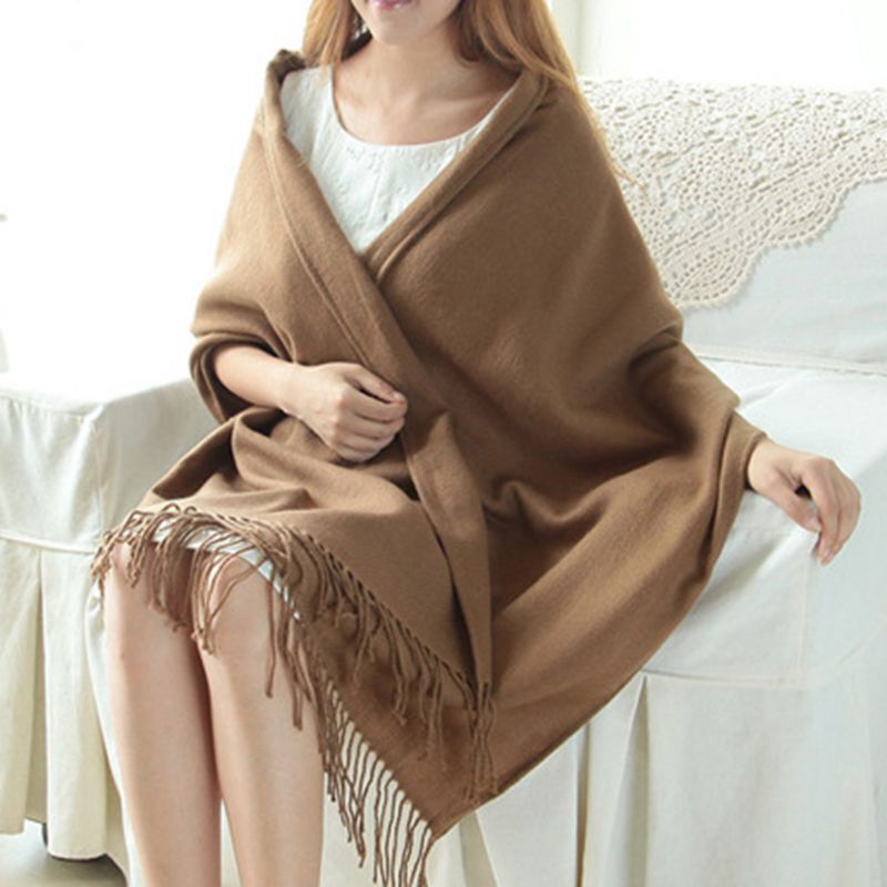 Women's Diamond Pattern Scarf — Elegant Autumn Winter Wrap for Chilly Days & Sophisticated Style | Koossa