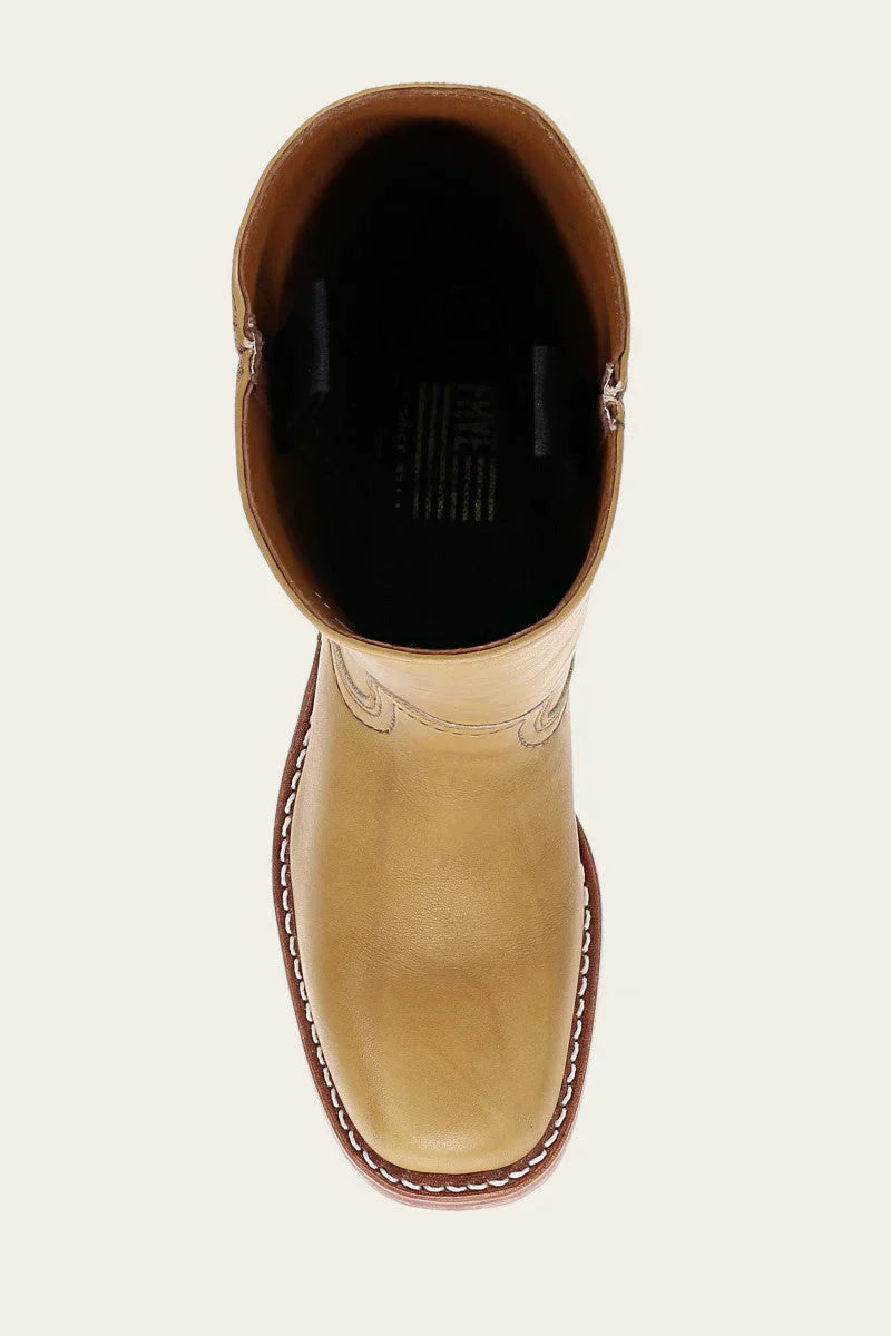 Women's Winter Boots — Classic Leather Ankle Boots for Autumn & Winter Elegance with Low Heel Comfort | Koossa