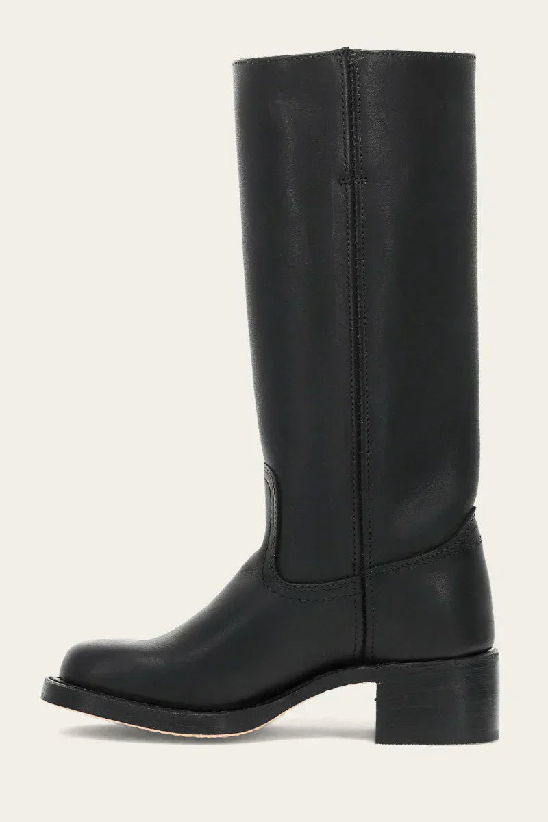 Women's Winter Boots — Classic Leather Ankle Boots for Autumn & Winter Elegance with Low Heel Comfort | Koossa
