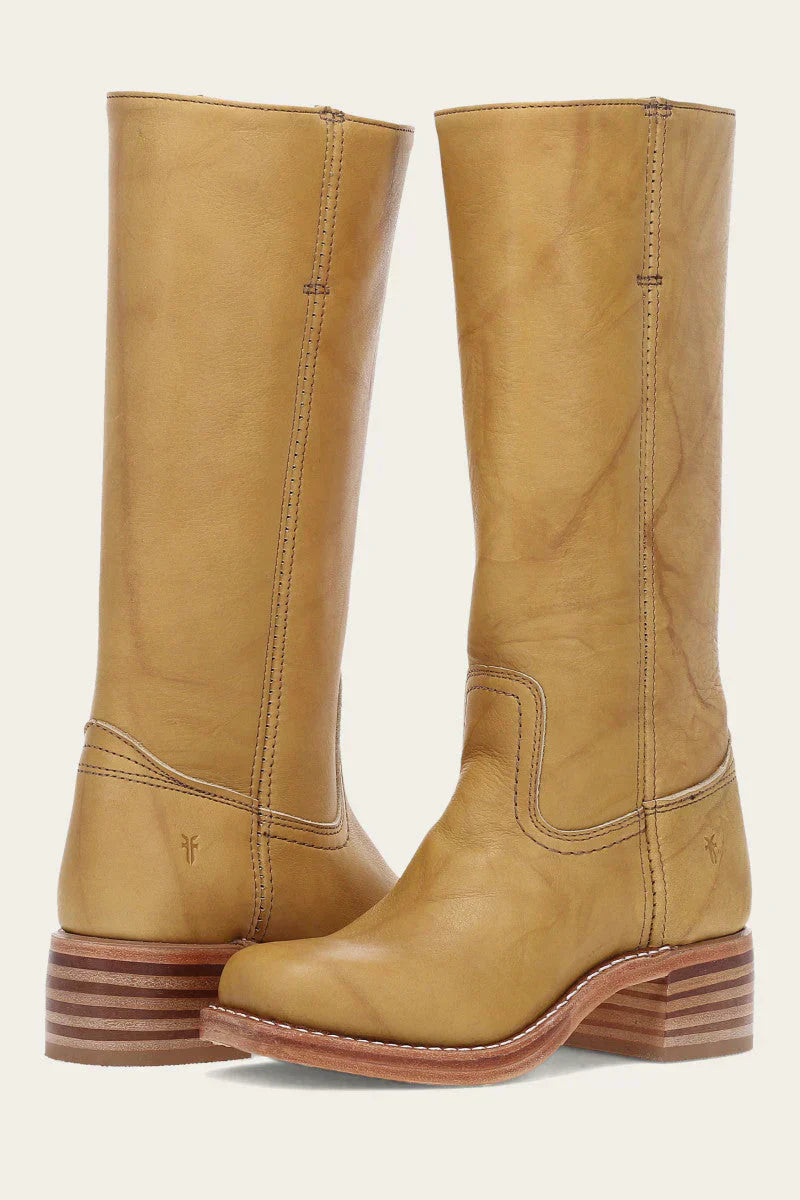 Women's Winter Boots — Classic Leather Ankle Boots for Autumn & Winter Elegance with Low Heel Comfort | Koossa