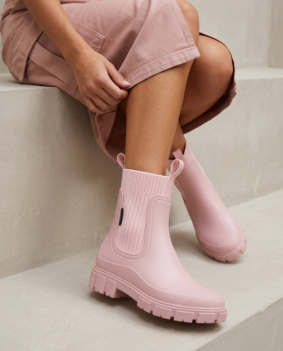 Women's Waterproof Ankle Boots Non-Slip Winter Shoes Cushioned Supportive Lace-Up Footwear for Walking Everyday Wear | Lonoma