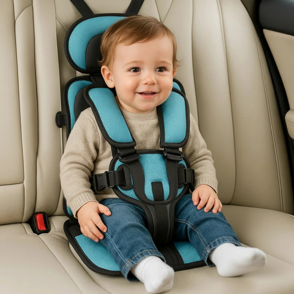 Lightweight Travel Harness Booster Kids Safety Restraint 5-Point Adjustable Portable Car Seat Alternative for Toddlers Children Ages 1-14 | Lonoma