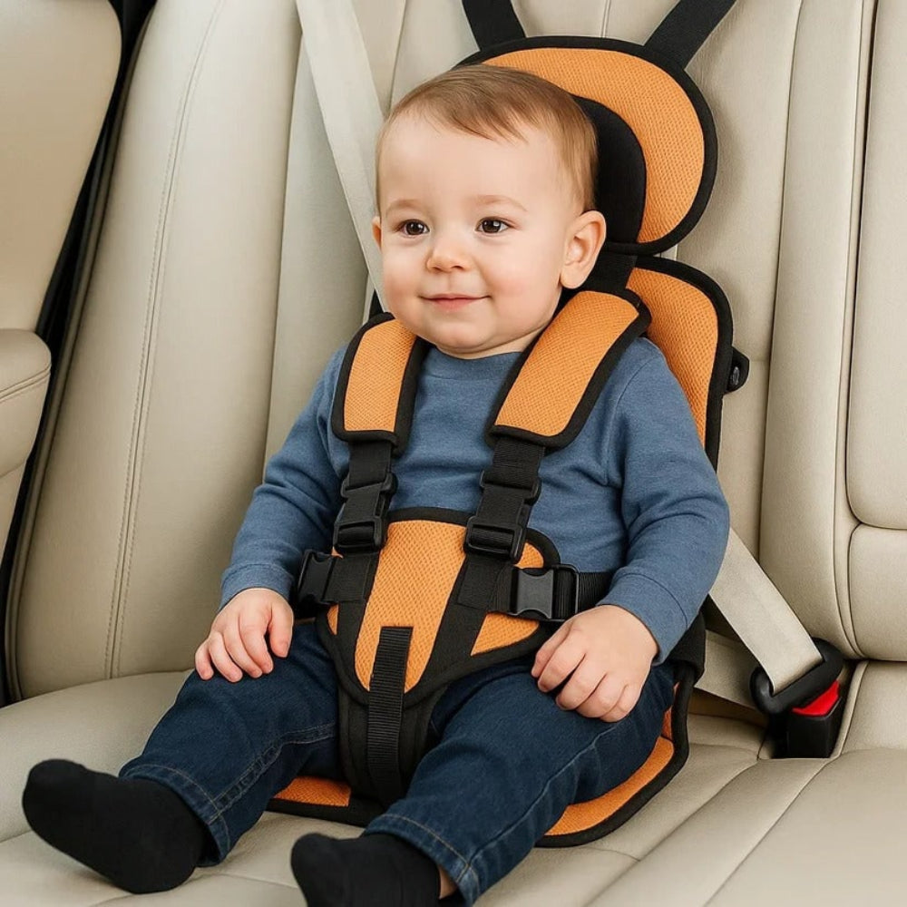 Lightweight Travel Harness Booster Kids Safety Restraint 5-Point Adjustable Portable Car Seat Alternative for Toddlers Children Ages 1-14 | Lonoma