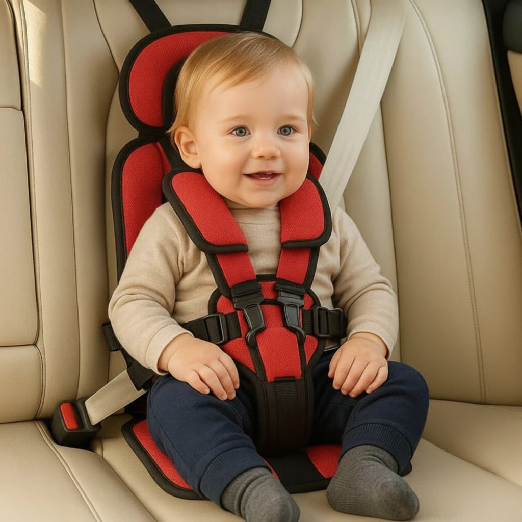 Lightweight Travel Harness Booster Kids Safety Restraint 5-Point Adjustable Portable Car Seat Alternative for Toddlers Children Ages 1-14 | Lonoma