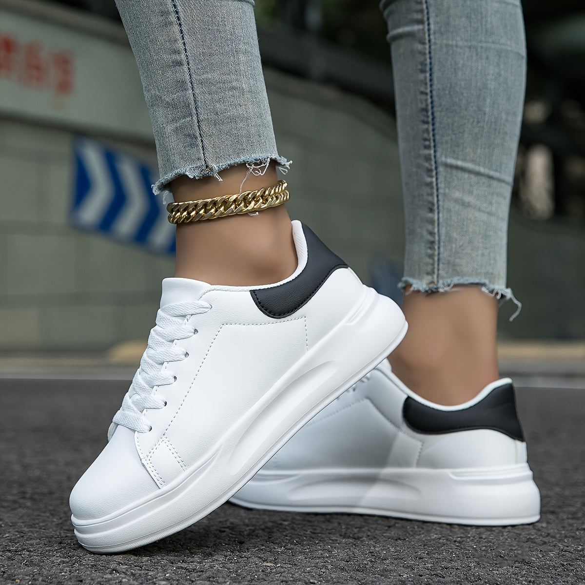 Women's White Textile Trainers with Clean Design & All-Day Comfort for Active Lifestyles | Koossa