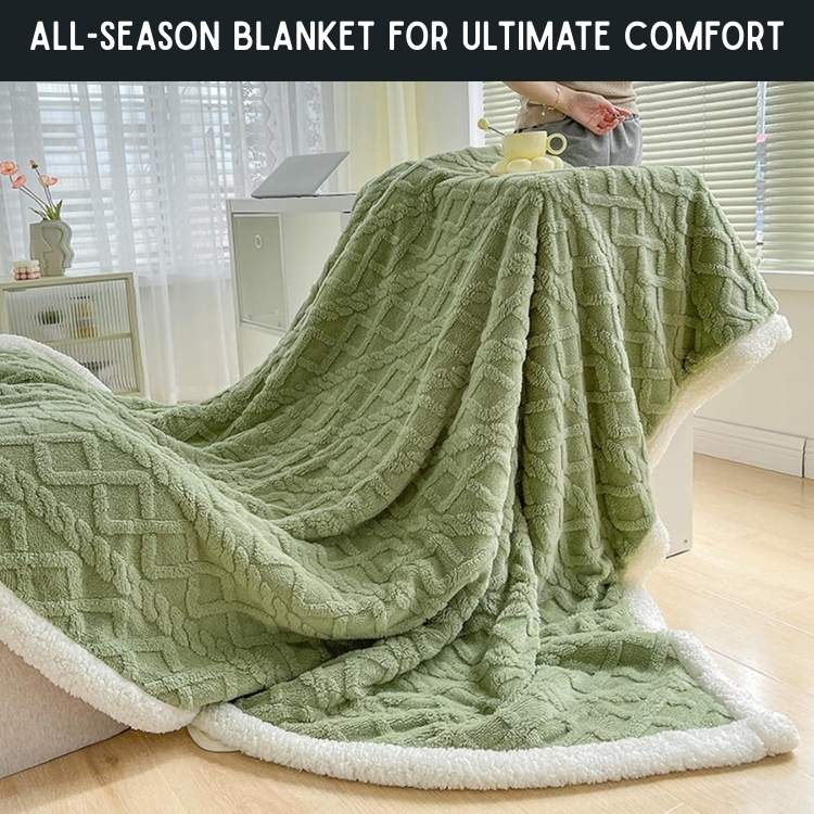 Couverture lestée sherpa 150 × 200 cm gris douceur chaleur apaisante confort optimal détente sommeil réparateur | Koossa