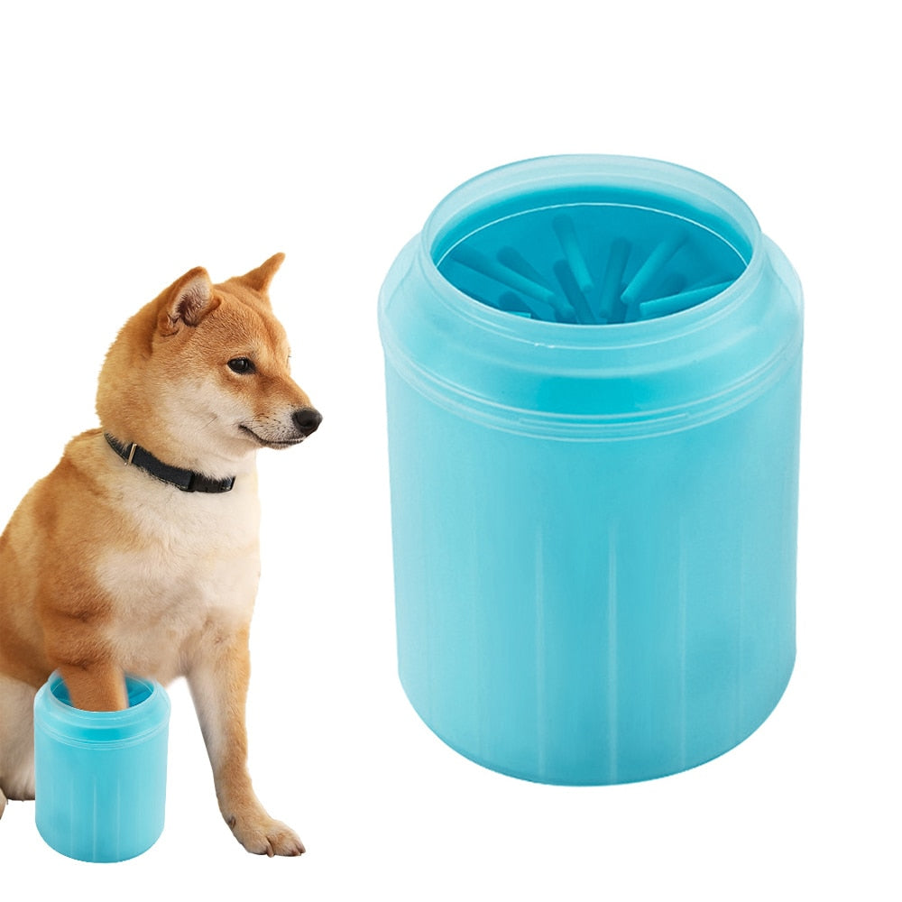 Dog Paw Cleaner Cup Soft Silicone Brush Portable Muddy Foot Washer Small Medium Large Gentle Cleaning Tool Cat Puppy Paw Wash | Koossa