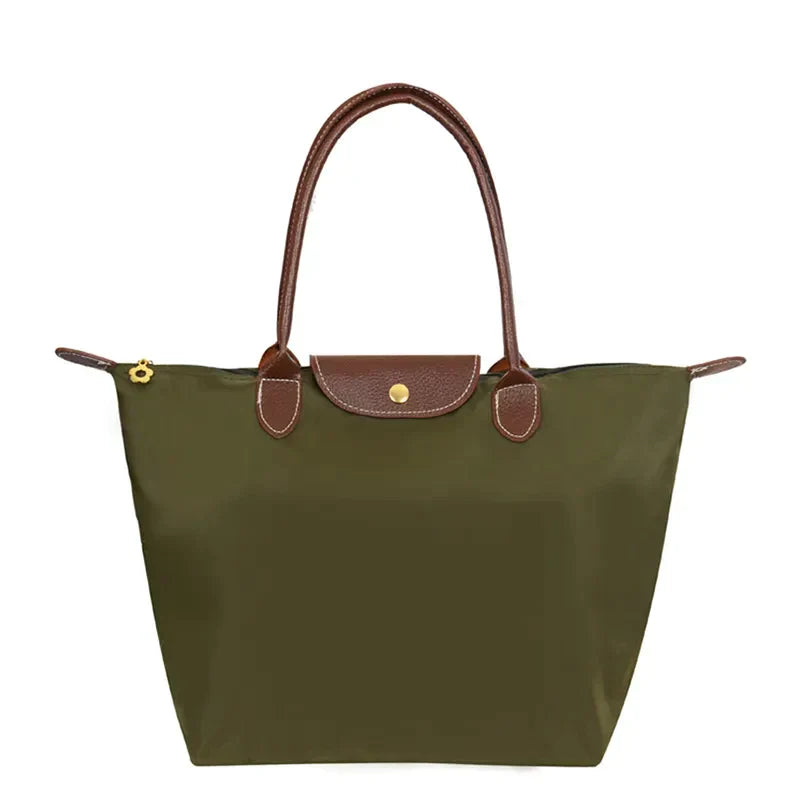 Women's Structured Handbag with Gold-Tone Accents — Elegant Day-to-Evening Bag for Work & Special Occasions | Koossa