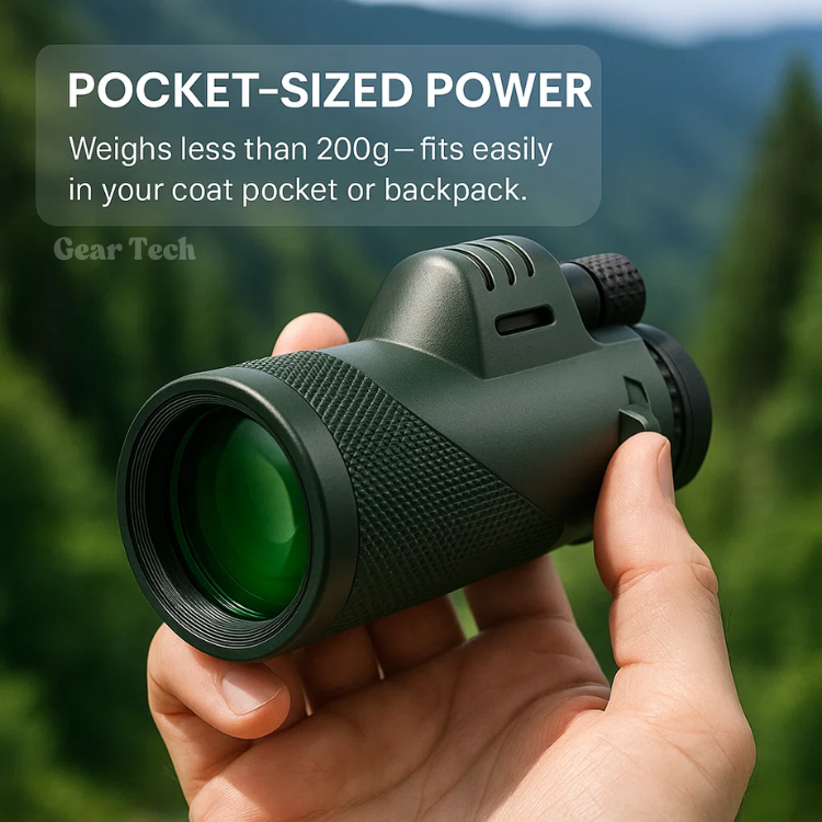 Monoculaire Compact Ultra-Puissant HD pour Randonnée Observation Oiseaux Faune Nature Événements Sportifs | Koossa