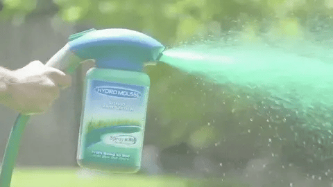 Spray-On Grass Seed Hydroseeding Kit for Bare Spots & Dog Patches – Garden Hose Attachment Lawn Repair, Patchy Yard Reseeding | Lonoma