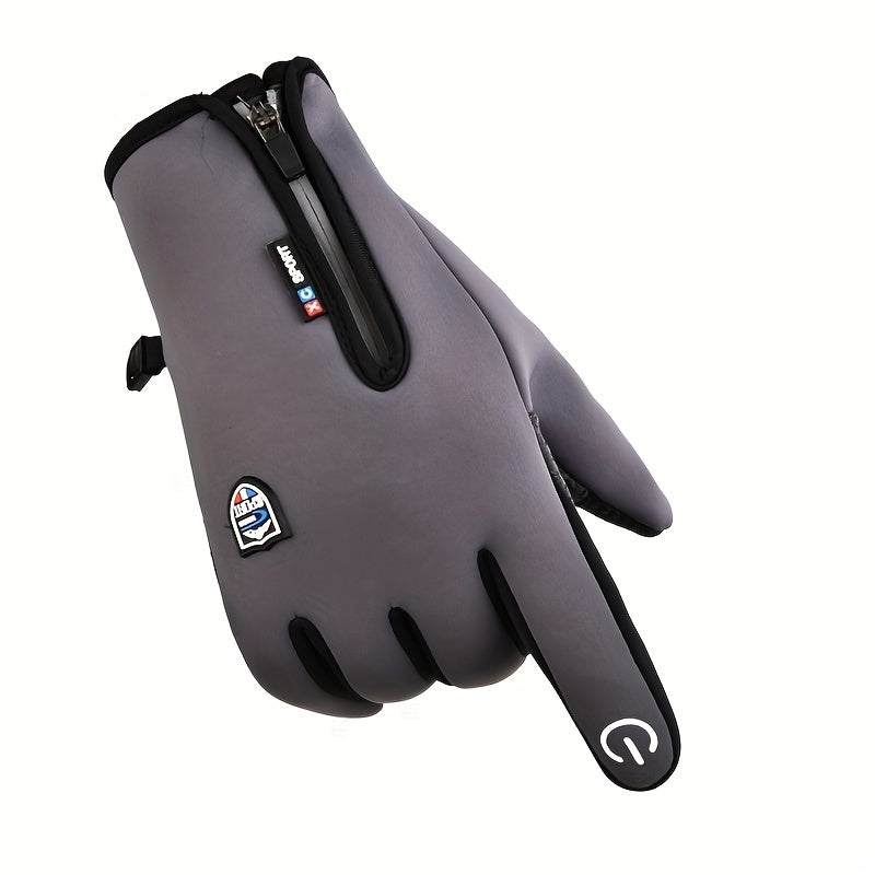 Heated Gloves with USB Power, Touchscreen Compatible, Waterproof Windproof Winter Gloves for Skiing, Hiking, Cycling & Commuting | Lonoma