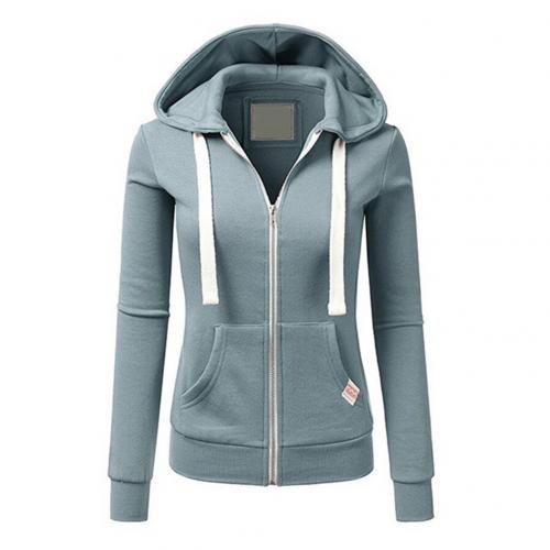 Slim Fit Zip-Front Hoodie with Drawstring Hood in Six Colours – Versatile Layering for Active Lifestyles and Everyday Comfort | Koossa