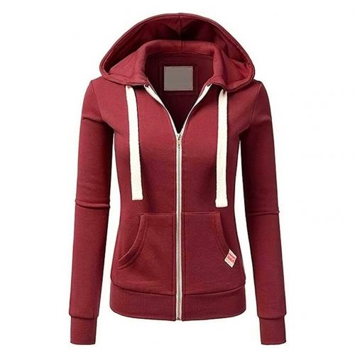 Slim Fit Zip-Front Hoodie with Drawstring Hood in Six Colours – Versatile Layering for Active Lifestyles and Everyday Comfort | Koossa