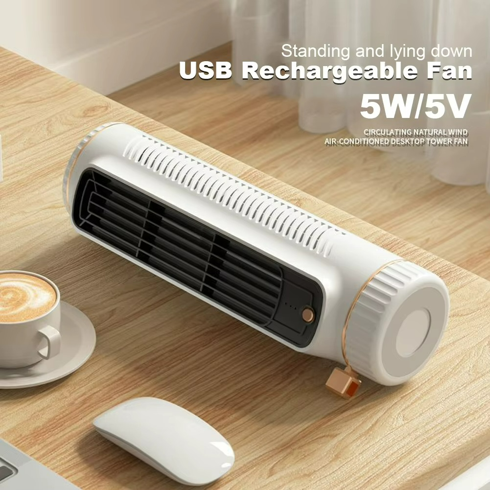 Ventilateur sans Pale 360° Refroidissement Silencieux Design Sécurisé Blanc Vert Bureau Maison Économe | Koossa
