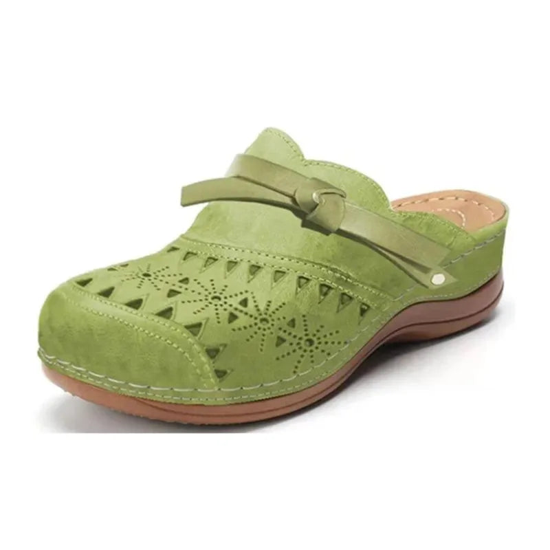 Women's Contoured Footbed Sandals with Adjustable Straps in Six Colours for All-Day Comfort and Posture Support | Orthopedic Design Memory Foam Cushioned Sole Anti-Slip Tread Lightweight Summer Footwear | Koossa