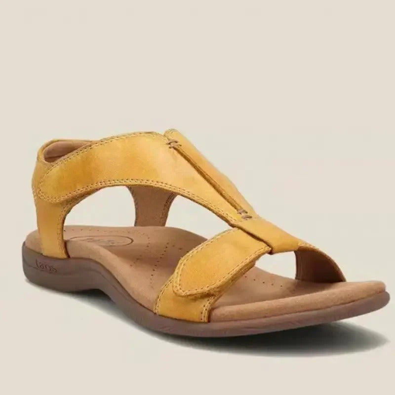 Orthopaedic Cross-Strap Sandal with Contoured Footbed in Six Colours for Spring and Summer | Koossa