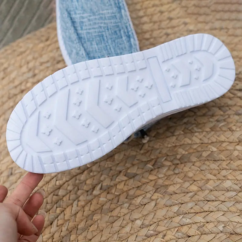 Women's Lightweight Slip-On Trainers with Breathable Mesh and Non-Slip Sole for All-Day Comfort | Koossa
