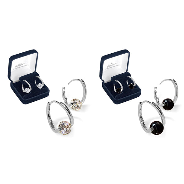 Women's Germanium Stud Earrings — Elegant Everyday Earrings for Wellbeing & Natural Beauty | Koossa