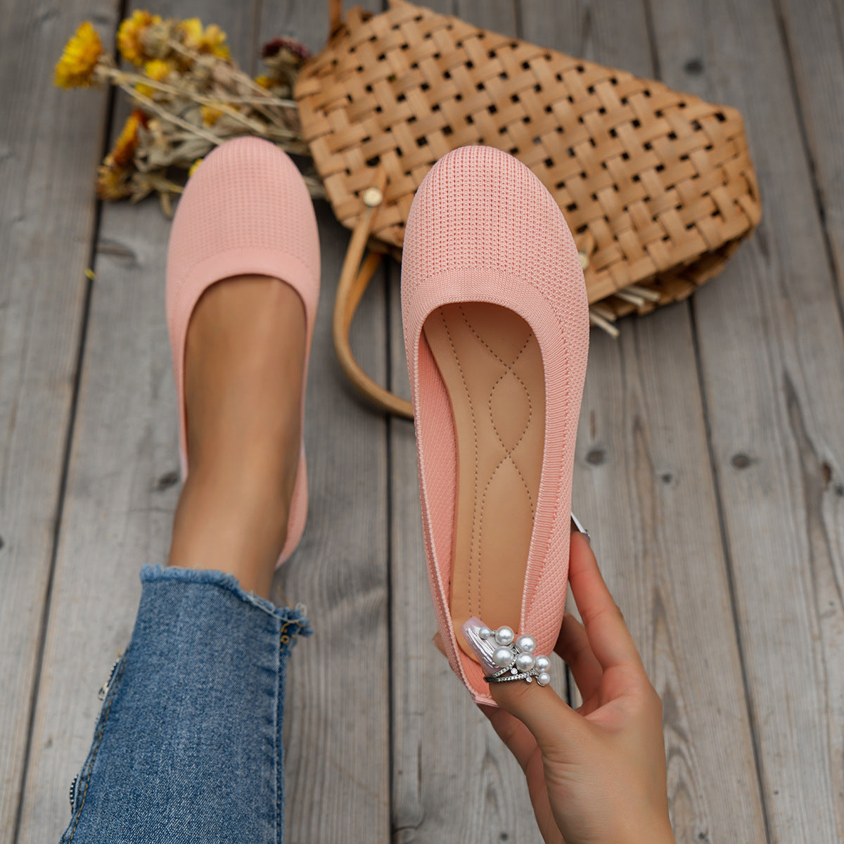 Women's Orthopedic Slip-On Shoes with Arch Support — Comfortable Walking Shoes for All-Day Wear | Koossa
