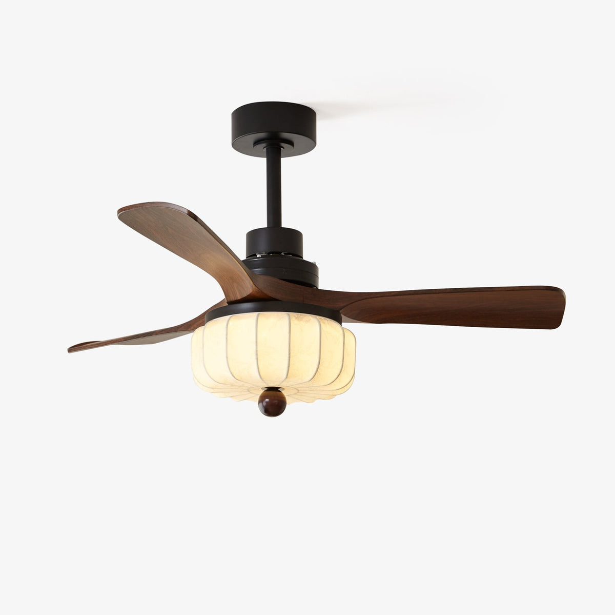 Vintage Ceiling Fan with Light 36-52 Inch 6-Speed Retro Industrial Fan Chandelier with LED & Remote Indoor | Lonoma