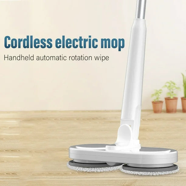 Rechargeable Electric Spray Mop with Built-In Water Tank | Microfiber Pads for Hardwood Tile Laminate | Lightweight Cordless Floor Cleaner | Lonoma