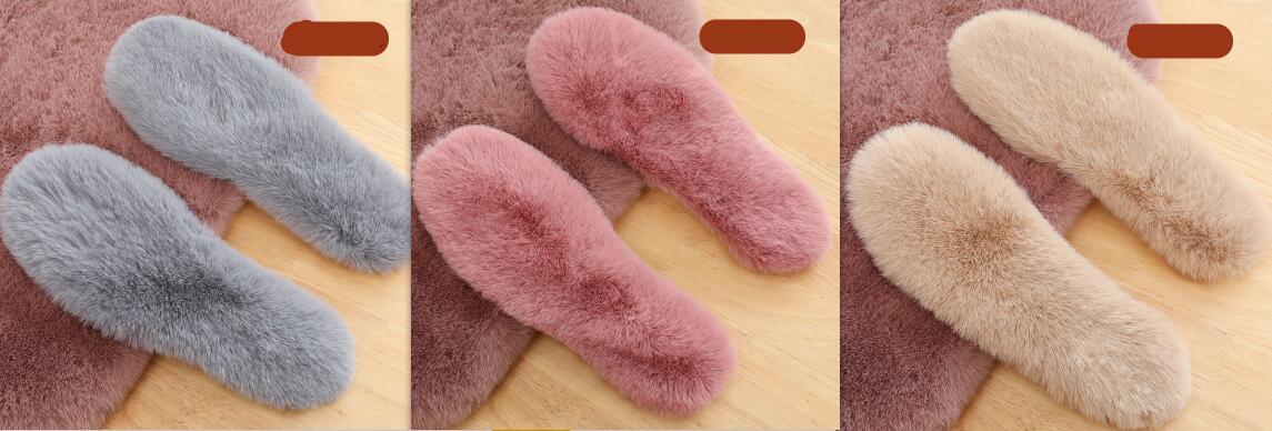Women's Warm Sheepskin Insoles for Winter Boots — Cushioned Thermal Insoles for Cold Weather & Everyday Comfort | Koossa