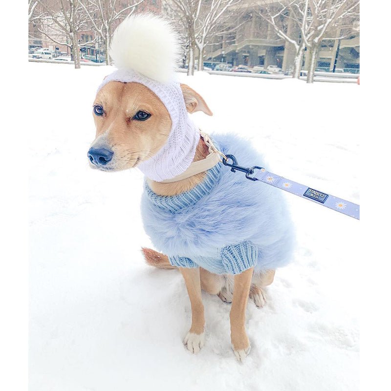 Dog Faux Fur Sweater 100% Polyester Stretchy Italian Greyhound Whippet Fluffy Coat Plush Dog Jumper Slim Breed S–XL Pink Blue Purple Green | Koossa